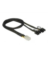 Delock PCI Express kabel zasilający 6-pinowe żeński > 2 x 8-pinowe męski 30 cm - nr 10