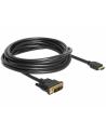 Delock kabel DVI(M) - HDMI(M) 5,0m, czarny - nr 10