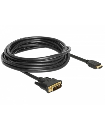 Delock kabel DVI(M) - HDMI(M) 5,0m, czarny
