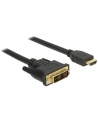 Delock kabel DVI(M) - HDMI(M) 5,0m, czarny - nr 7