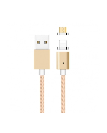 Kabel magnetyczny 2w1 MicroUSB/Ligtning LB0113 LIBOX nr 2