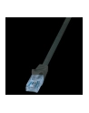 LOGILINK Patch cord U/UTP;cat.6A; wtyk RJ45-cat.6; EconLine; dł.2m;czarny - nr 1