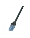 LOGILINK Patch cord U/UTP;cat.6A; wtyk RJ45-cat.6; EconLine; dł.2m;czarny - nr 3