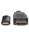 Manhattan Kabel monitorowy adapter USB-C na HDMI 4K M/M czarny 2m - nr 11