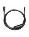 Manhattan Kabel monitorowy adapter USB-C na HDMI 4K M/M czarny 2m - nr 13