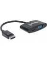 Manhattan Konwerter adapter DisplayPort DP na HDMI/VGA M/F pasywny czarny - nr 27