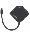 Manhattan Konwerter adapter Mini DisplayPort miniDP na HDMI/DVI/VGA M/F czarny - nr 9