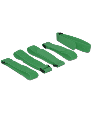 Delock opaski rzepy, dł. 300 x szer. 20mm, 5 szt.; zielone nr 1