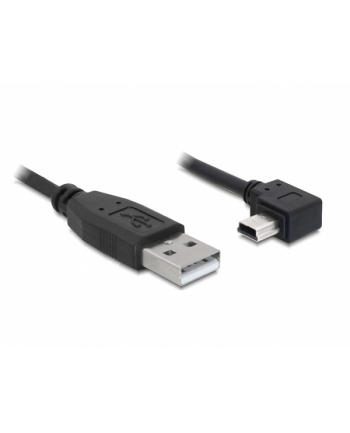 Delock kabel kątowy USB 2.0 AM -> USB mini-BM 90'' 5m black