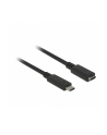 Delock przedłużacz USB Typ-C AM-AF;  0,2m, czarny - nr 14