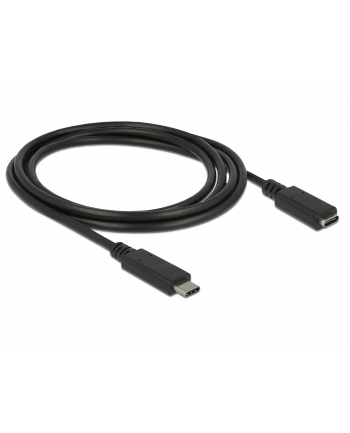 Delock przedłużacz USB Typ-C AM-AF;  1,5m, czarny nr 2