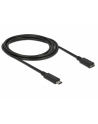 Delock przedłużacz USB Typ-C AM-AF;  2,0m, czarny - nr 13