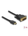 Delock kabel DVI(M) - HDMI(M) 2,0m, czarny - nr 24