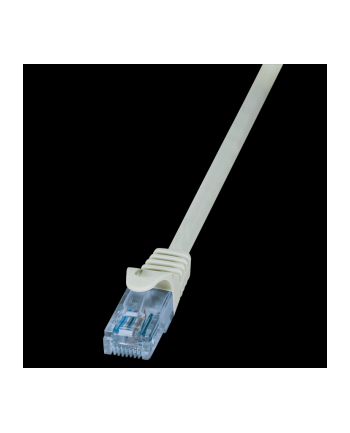 LOGILINK Patch cord U/UTP;cat.6A; wtyk RJ45-cat.6; EconLine; dł.0,25m;szary