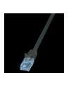 LOGILINK Patch cord U/UTP;cat.6A; wtyk RJ45-cat.6; EconLine; dł.1,5m;czarny - nr 1