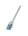 LOGILINK Patch cord U/UTP;cat.6A; wtyk RJ45-cat.6; EconLine; dł.10m;szary - nr 7
