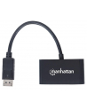 Manhattan Konwerter adapter DisplayPort DP na HDMI/VGA M/F pasywny czarny - nr 4