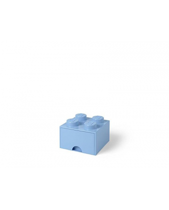 Szuflada klocek LEGO® z 4 wypustkami (Light Royal Blue)