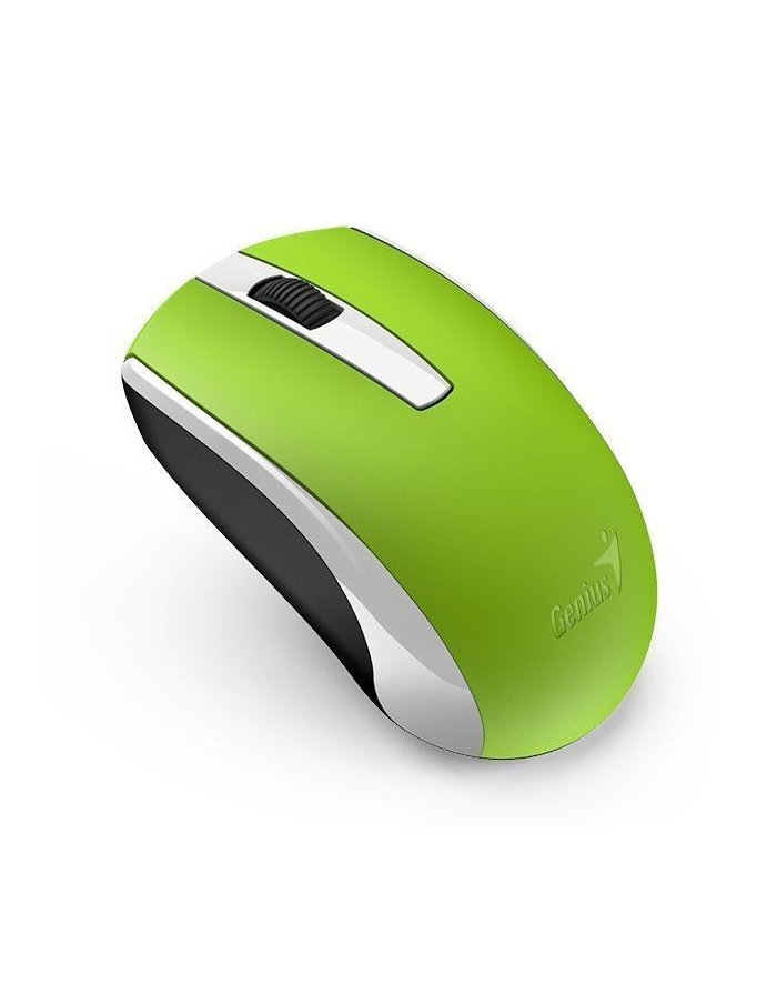 Mysz optyczna bezprzewodowa Genius ECO-8100, zielona główny