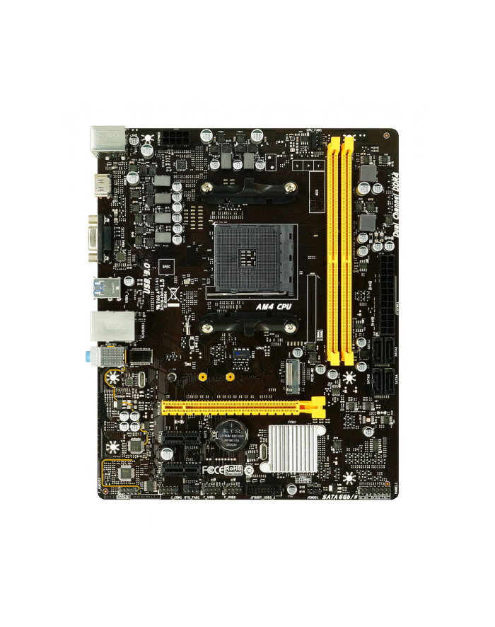 Biostar B450MH, AM4, AMD B450, DDR4-3200, 4 x SATA3, 2 x USB 3.1, HDMI główny