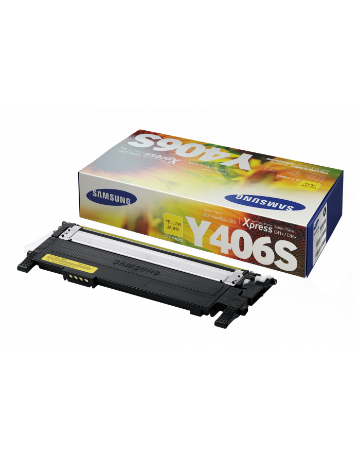 Toner HP Samsung CLT-Y406S Yellow | 1 000str | CLP-360/CLP-365 CLX-3300/CLX-3305 główny