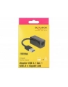 Delock Adapter USB 3.1 Gen 1 z wtykiem męskim USB Typu-A > Gigabit LAN - nr 2