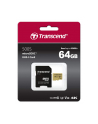 Transcend karta pamięci Micro SDXC 64GB Class 10 ( 95MB/s ) + adapter - nr 4
