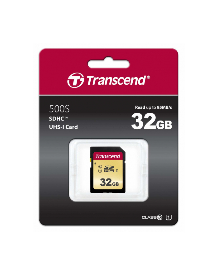 Transcend karta pamięci SDHC 32GB Class 10 ( 95MB/s ) główny