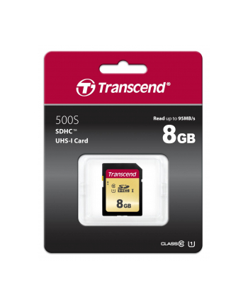 Transcend karta pamięci SDHC 8GB Class 10 ( 95MB/s )