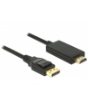 Delock kabel Displayport 1.2 (M) - HDMI-A (M) pasywny 1m; czarny - nr 10