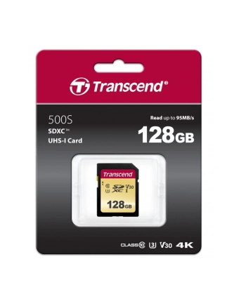 Transcend karta pamięci SDXC 128GB Class 10 ( 95MB/s ) nr 2