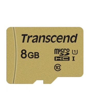 Transcend karta pamięci Micro SDHC 8GB Class 10 ( 95MB/s ) + adapter nr 2