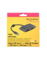 Delock adapter USB Typ-C - USB 3.1 + USB Typ-C+ HDMI (F) 4K (DP Alt Mode) - nr 14