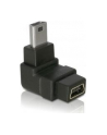 Delock adapter USB mini M-> USB mini F, kątowy 90° dół - nr 22