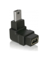 Delock adapter USB mini M-> USB mini F, kątowy 90° dół - nr 25