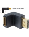 Delock adapter Displayport (M) - Dplayport (F) kątowy 90- dół - nr 11