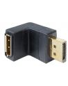 Delock adapter Displayport (M) - Dplayport (F) kątowy 90- dół - nr 8