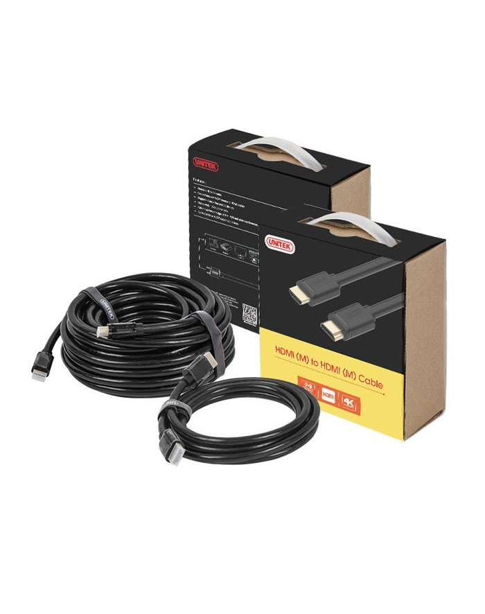 Unitek Kabel HDMI v.1.4 M/M 1.5m, gold, BASIC, Y-C137M główny