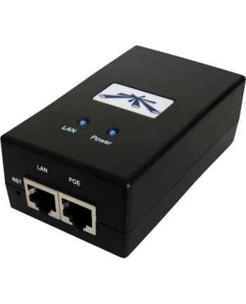 Ubiquiti Networks Ubiquiti PoE-24 Passive PoE Adapter EU, 24V 0.5A, groud/ESD protection, 5 PACK!