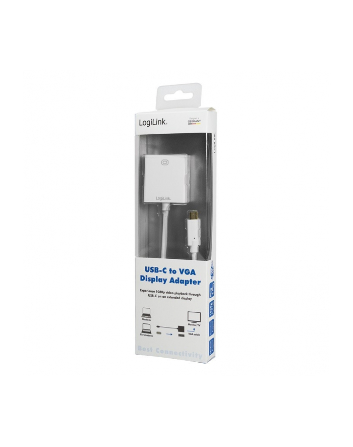 logilink Adapter USB-C 3.1 do VGA 1080p,Mac OSX, Chrome OS główny