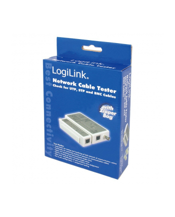 logilink Tester kabli RJ45 i BNC z jednostką zdalną