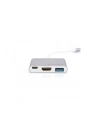 digitus Multi Adapter 1xHDMI 4K 30Hz UHD, 1xUSB Typ C PD, 1xUSB A na USB 3.0 Typ C, z audio, aluminiowy - nr 16