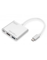 digitus Multi Adapter 1xHDMI 4K 30Hz UHD, 1xUSB Typ C PD, 1xUSB A na USB 3.0 Typ C, z audio, aluminiowy - nr 9