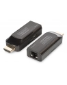 digitus Mini Przedłużacz/Extender HDMI do 50m po skrętce Cat.6/7, 1080p 60Hz FHD, HDCP 1.2, z audio (zestaw) - nr 13