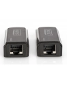 digitus Mini Przedłużacz/Extender HDMI do 50m po skrętce Cat.6/7, 1080p 60Hz FHD, HDCP 1.2, z audio (zestaw) - nr 34