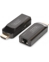 digitus Mini Przedłużacz/Extender HDMI do 50m po skrętce Cat.6/7, 1080p 60Hz FHD, HDCP 1.2, z audio (zestaw) - nr 38