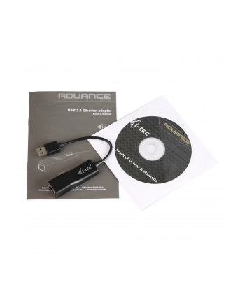 i-tec Zewnętrzna karta sieciowa USB 2.0 Fast Ethernet 100/10Mbps