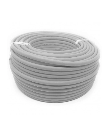techly Kabel instalacyjny skrętka U/UTP Cat6 4x2 linka CCA 100m szary nr 1