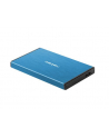 natec Kieszeń zewnętrzna HDD/SSD Sata Rhino Go 2,5 USB 3.0 niebieska - nr 33