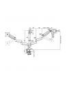 logilink Aluminiowy uchwyt na 3 monitory 13-27, max.8kg - nr 38